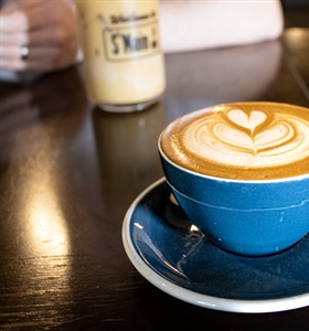 Cappuccino from CRUDE Craft Coffee Bar